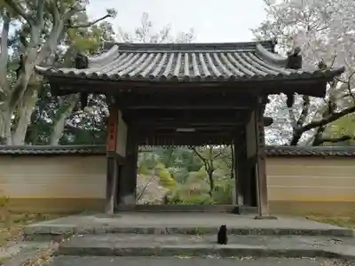 長岳寺の山門・神門