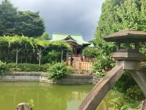 亀戸天神社の庭園