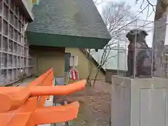 鳥取神社の狛犬