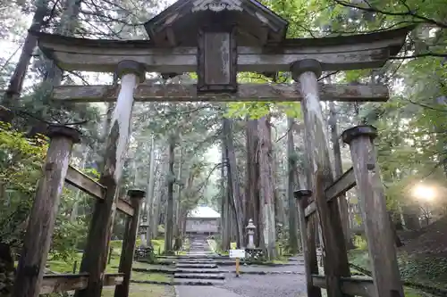 平泉寺白山神社(福井県)
