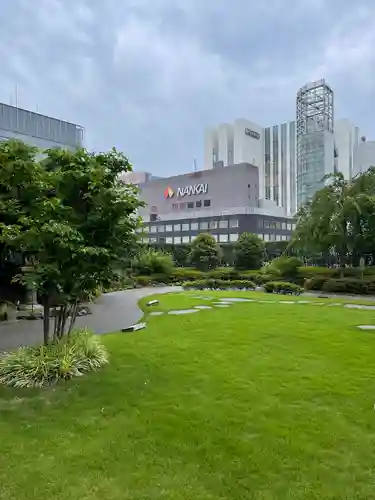 歌舞伎稲荷神社の庭園