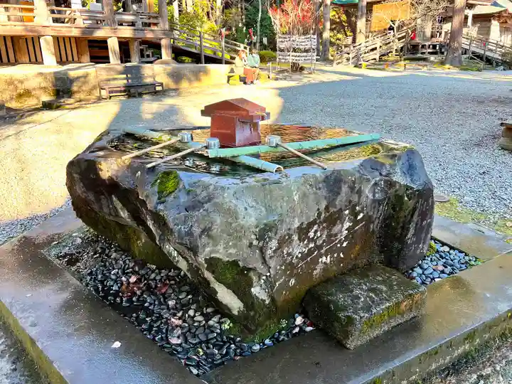 慈恩寺の手水舎