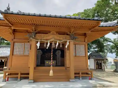田脇日吉神社の本殿・本堂