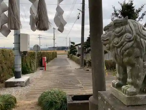 八幡宮の狛犬