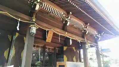喜多見氷川神社の本殿・本堂