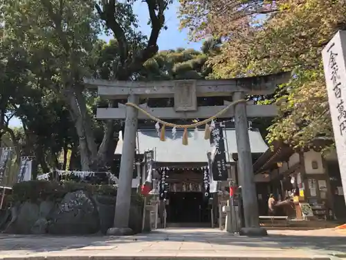 王子神社の鳥居