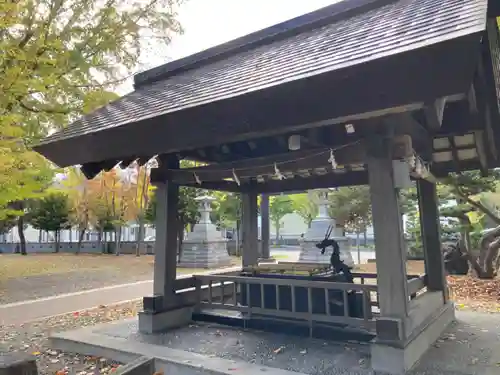 江南神社の手水舎