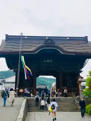 善光寺の山門・神門