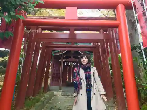 安積國造神社の鳥居