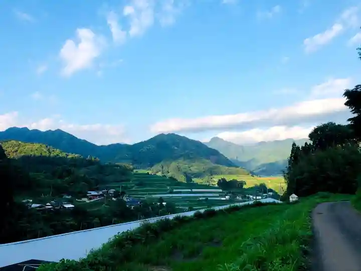 漆島天神の景色