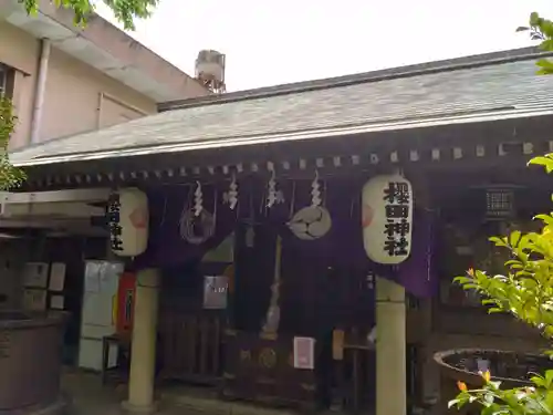 櫻田神社の本殿・本堂