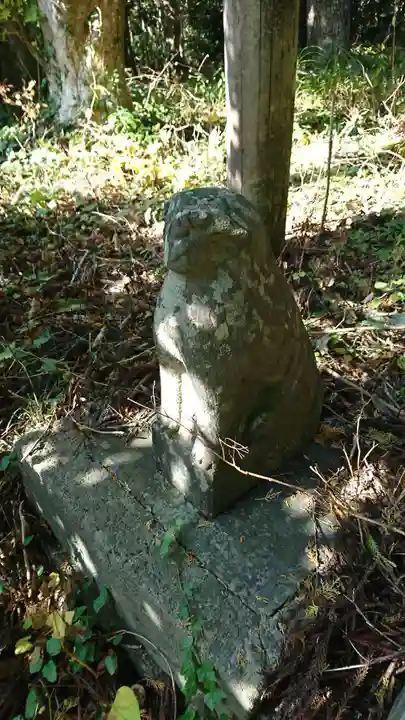 五十鈴神社の狛犬