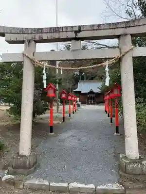 沼鉾神社の鳥居