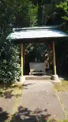 新井神社の手水