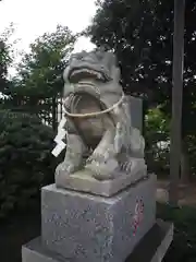 白山神社の狛犬