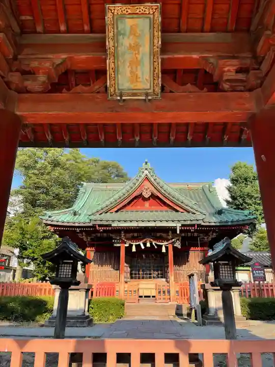 尾崎神社の本殿・本堂