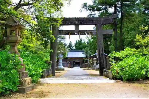 大神山神社本宮の鳥居