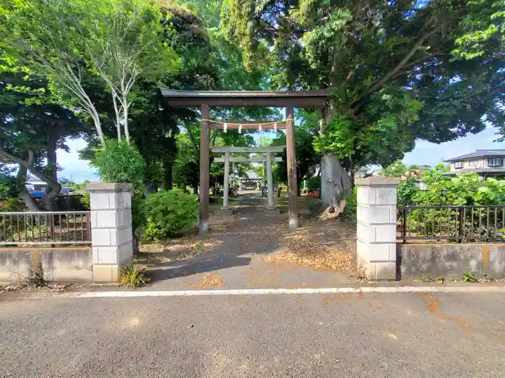 神明社・大杉神社の鳥居