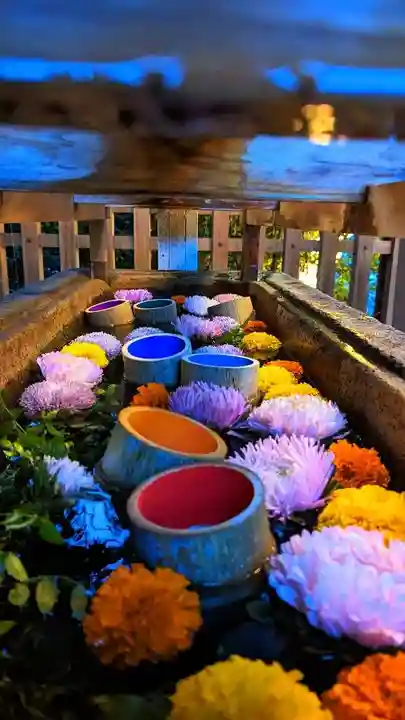 検見川神社の手水舎
