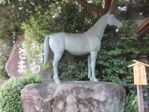 駒木諏訪神社の狛犬