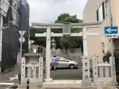 一宮神社の鳥居