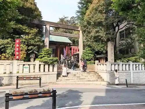 東京大神宮の鳥居
