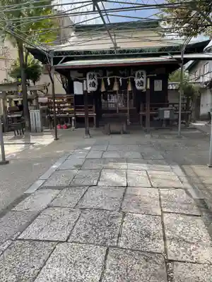 河堀稲生神社の本殿・本堂