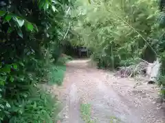 神社(名称不明)の周辺