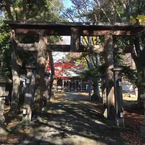 諏方神社の鳥居