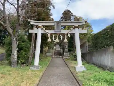 坂田八幡神社の鳥居
