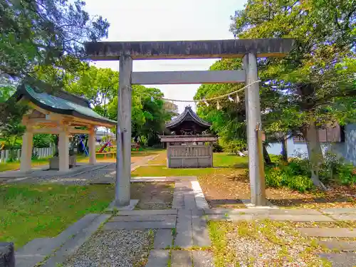 縣社（大和町南高井）の鳥居