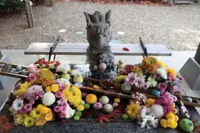 滑川神社 - 仕事と子どもの守り神の手水舎