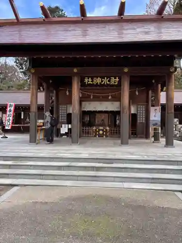 射水神社の本殿・本堂
