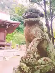 御霊神社の狛犬