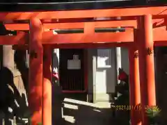 花園稲荷神社の鳥居