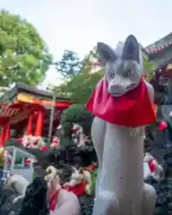 京濱伏見稲荷神社の狛犬