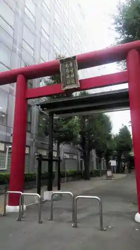 市守大鳥神社の鳥居