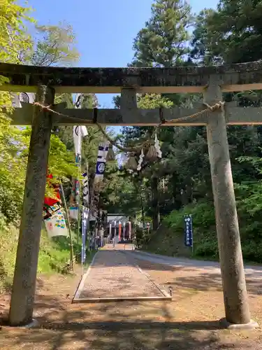 熱日高彦神社の鳥居