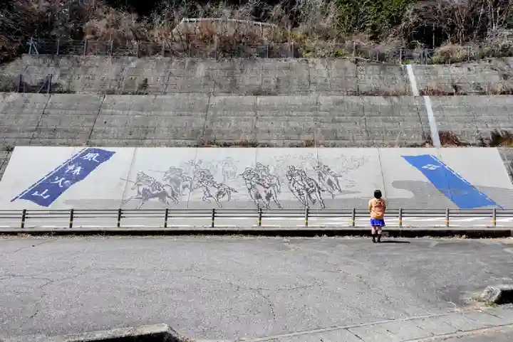 八幡神社(根羽村中野 信玄塚)の芸術