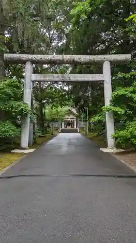 音更神社の鳥居