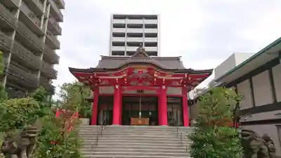 成子天神社の本殿・本堂