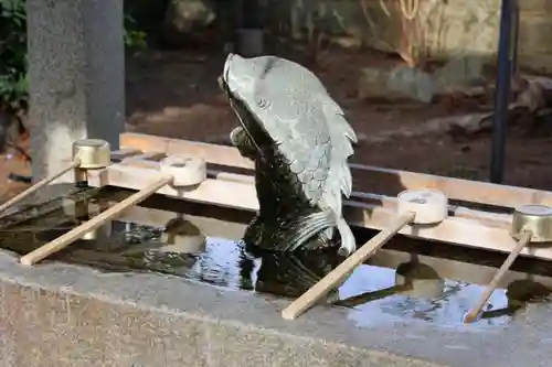 神炊館神社 ⁂奥州須賀川総鎮守⁂の手水舎