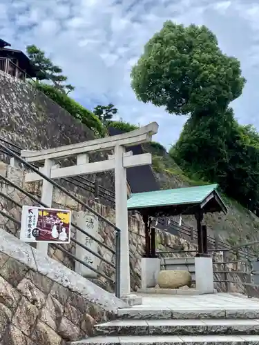 湯神社の鳥居