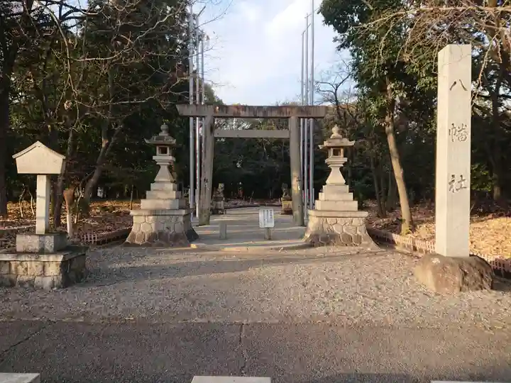 八幡社(柏井町)の鳥居