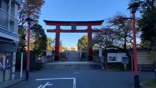 亀戸天神社の鳥居