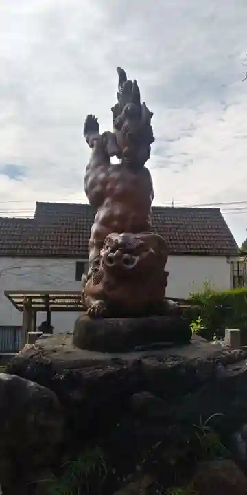 宗忠神社の狛犬