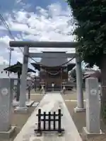 雪光稲荷神社の鳥居