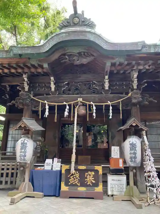 小野照崎神社の本殿・本堂
