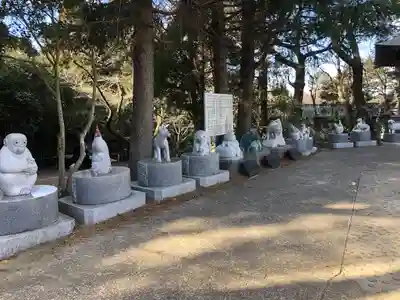 大満寺の像