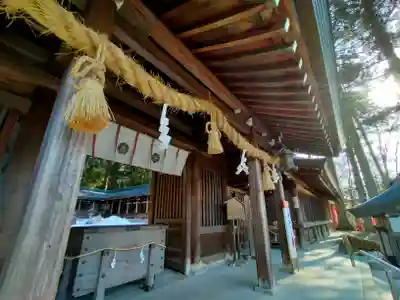 飛驒一宮水無神社の本殿・本堂